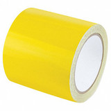 Sim Supply Floor Tape,Yellow,4 inx30 ft,Roll  RF4YL