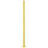 Sim Supply In Line post,8 ft,Yellow  19N874