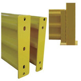 Manufacturer Varies Safety Yellow Guard Rail,Lift Out,6"OL 5JEU3