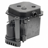 Dayton Sink Drain Pump System,Piggyback,1/2 HP 12F741