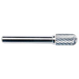 Sim Supply Cylinder Bur SC,Radius,1/2",Carbide  19D668