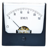 Sim Supply Analog Panel Meter,DC Voltage,0-150 DC V  12G445