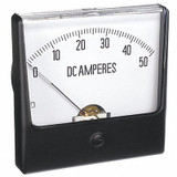 Sim Supply Analog Panel Meter,DC Current,0-200 DC  12G431