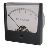 Manufacturer Varies Analog Panel Meter,AC Current,0-75 AC A 12G390