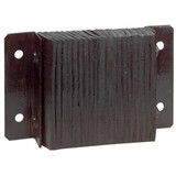 Manufacturer Varies Dock Bumper,10x4-1-2x10-3-4 In.,Rubber 5W823