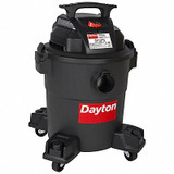 Dayton Contractor Wet/Dry Vacuum,6 gal,1,080 W 61HV81