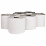 Tough Guy Paper Towel Roll,Hardwound,White,PK6  60FG11