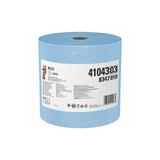 Kimberly-Clark Professional Dry Wipe Roll,12-1/2" x 13",Blue  41043
