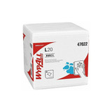 Kimberly-Clark Professional Dry Wipe,12" x 12-1/2",White,PK12 47022