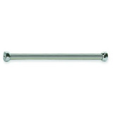 Sim Supply Shower Rod,SS,72 in L,Chrome Plated  2VAN1