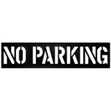 Sim Supply Parking Lot Legend,No Parking,Plastic  3W626