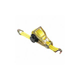 Sim Supply Tie Down Strap,Wire-Hook,Yellow  34RY82