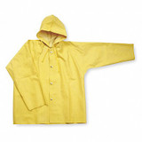 Condor Rain Jacket,Unrated,Yellow,4XL 4PCR9