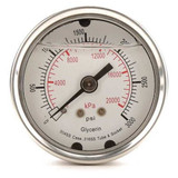 Manufacturer Varies Pressure Gauge,Liquid Filled,2 In 4CFP9