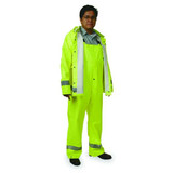 Condor Rain Jacket,Unrated,Yellow/Green,M 4GE63