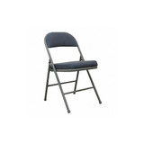 Sim Supply Folding Chair,Blue/Gray,300 lb.  13V427