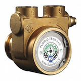 Fluid-O-Tech Rotary Vane Pump,Low Lead Brass,5.5 gpm PB1001ANDNN0000