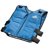 Techniche FR Cooling Vest,Navy Blue,4 to 8 hr.,2XL 6626-B