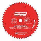 Diablo Circular Saw Blade,7 1/4 in,48 Teeth D0748CFX