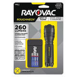 Rayovac LED Flashlight,320 Lumens,Metal RN3AAA-BXT