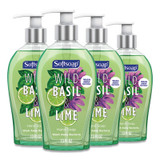Softsoap® Premium Liquid Hand Soap, Basil And Lime, 13 Oz, 4/carton US05670A