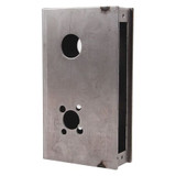 Keedex Weldable Gate Box,Silver,4-5/8" W K-BXMOR1