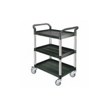 Sim Supply Utility Cart,Black,39-1/2 in.H  35KT25