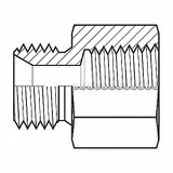 Adaptall Hose Adapter,12 mm,Metric,3/8",NPT 9235-1206