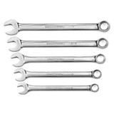 Gearwrench Combination Wrench Set,sae,5 Pc.,large 81921