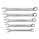 Gearwrench Combination Wrench Set,sae,5 Pc.,large  81921