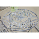 Alpine 3-Piece Hummingbird Foldable Floral Bistro Set BVK670A 856098