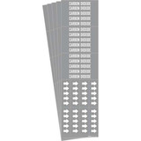 Brady Pipe Marker,White,Carbon Dioxide,PK5 87740-PK
