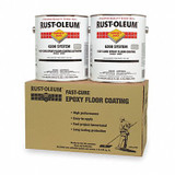 Rust-Oleum Floor Coating Kit,6200,Silver Gray,1 gal 251763