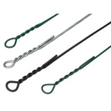 Accent Wire Products Bale Ties,Wire Ties,Galvanized,PK250 GWBT 14g x 13ft x 250
