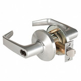 Best Door Lever Lockset,4-7/8" Strike Dim 9K37R15CS3626