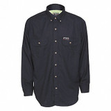 Mcr Safety Flame-Resistant Collared Shirt,XL Size SBS1002XL