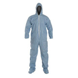 Dupont Coveralls,XL,Blue,ProShield 6 SFR,PK25 TM122SBUXL002500