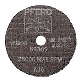 Die Grinder Cut-Off Wheel, 3 in dia, 0.040 in Thick, 3/8 in Arbor, 60 Grit