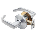 Best Door Lever Lockset,2-3/4" Strike Dim 9K30N15CSTK626