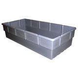 Manufacturer Varies Nesting Ctr,Gray,Solid,Polyethylene BC-3616