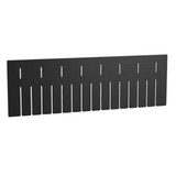 Akro-Mils® Akro-Grid Divider, Long (For 33226), Black, 6/Pkg