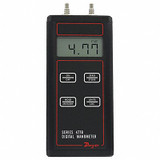 Dwyer Instruments Digital Manometer, 0 in wc to 40 in wc 477B-2