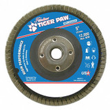Weiler Fiber Disc,5 in Dia,5/8in Arbor,40 Grit 98837