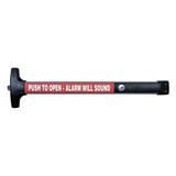 Detex Rim Exit Device,V40,Cylinder Dogging V40 EB CD 628 99 36 W-CYL