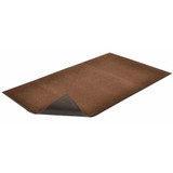 Notrax Carpeted Entrance Mat,Dark Brown,4ftx6ft 130S0046DB