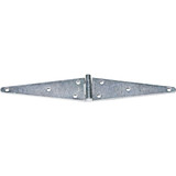 National 3.68 In. x 10 In. Zinc Heavy-Duty Strap Hinge N127878