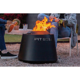 Pit Boss 21 In. Black Round Smokeless Fire Pit