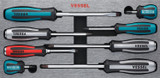 MEGADORA IMPACTA Assorted Screwdriver 8 PC. Set 980MIXEVA