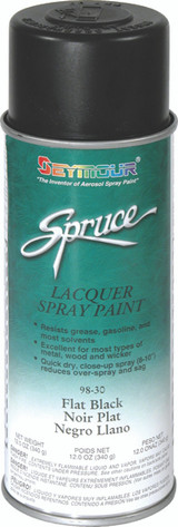 Spruce® Flat Black Lacquer 98-30