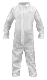 Breathable SMS Hooded and Booted Coveralls 6965